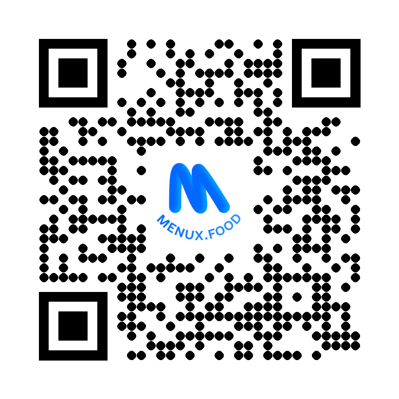 QR sticker example